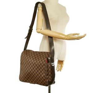 Louis Vuitton Brown Checkered Messenger Bag
